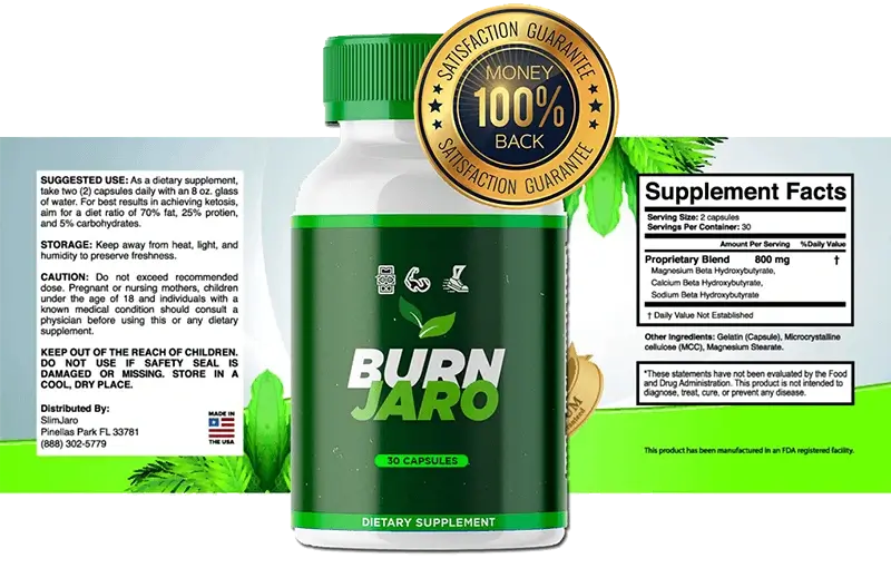 Burnjaro Ingredients